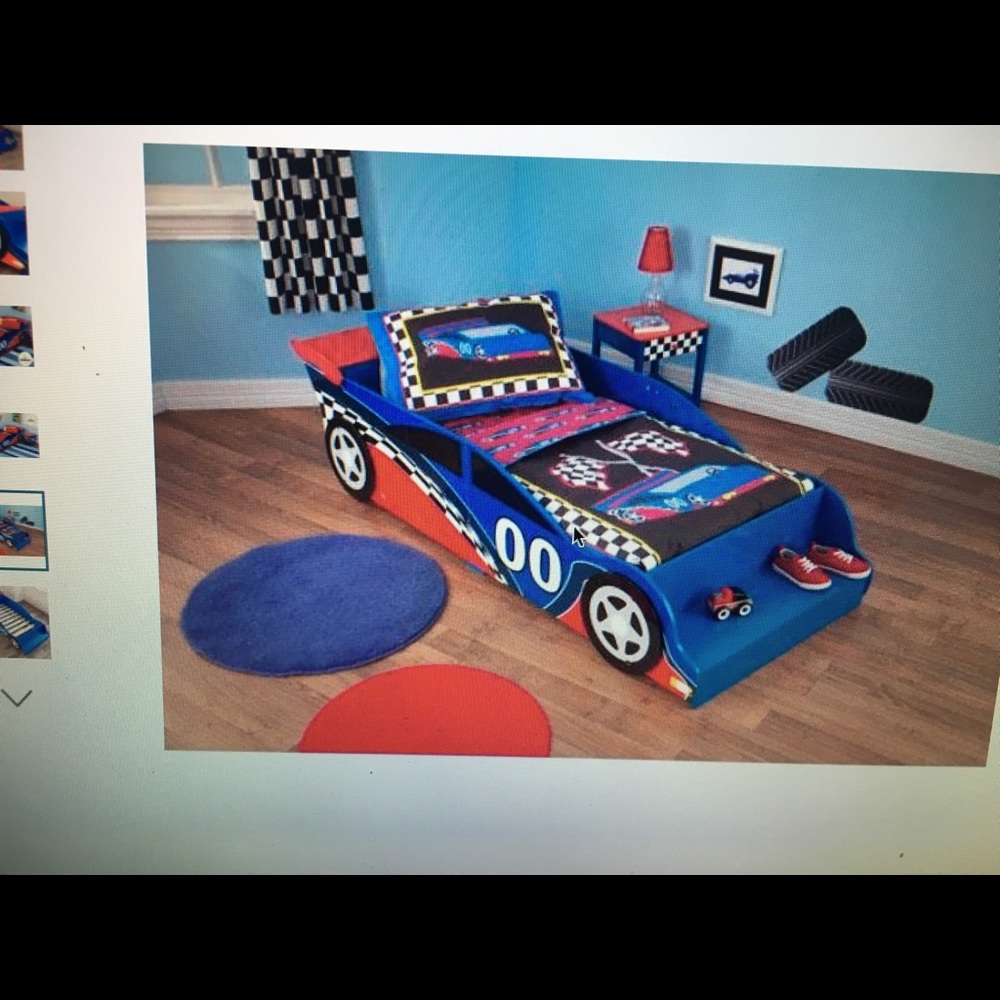 Very good condition BED-car for boy.